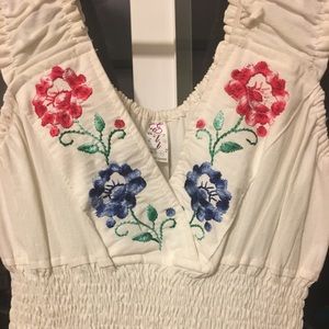 Ivory beach dress from Mexico
